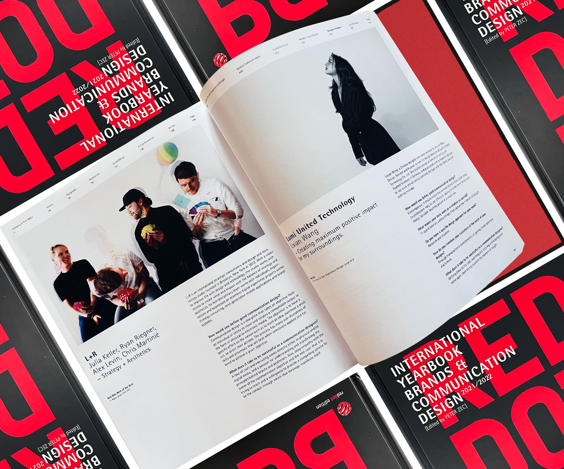 L+R Published In Red Dot International Yearbook 2021/2022 | L+R