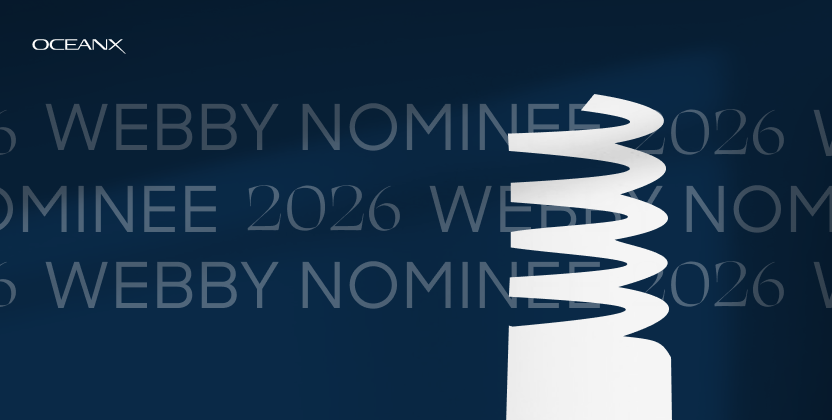 OceanX nominated for 30th Annual Webby Awards