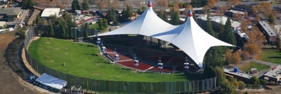 Shoreline Amphitheater in Mountain View, California