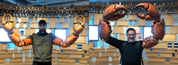 Claw'd @ the Google Veo Photobooth