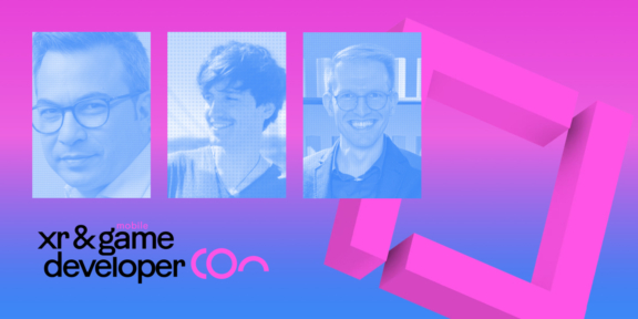 L+R’s Ivan Leider, Gautier de Lataillade, and Kelvin Harron announced as speakers for xr & mobile game developerCon hero image
