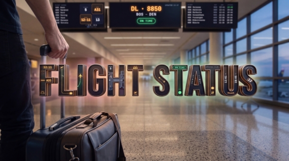 Flight status title Flight status title