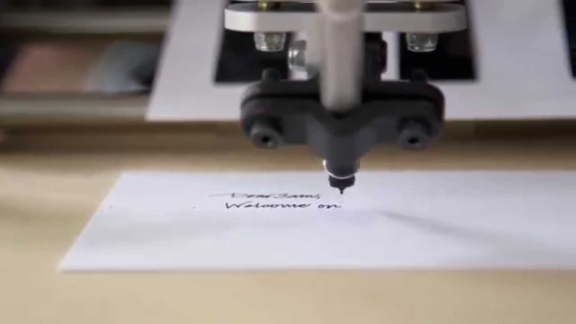 Image of the Bond robot in action!