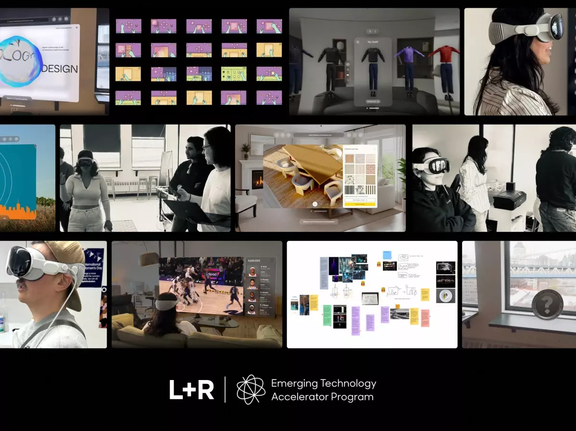 L+R launches Emerging Technology Accelerator Program for companies to explore the Apple Vision Pro hero image
