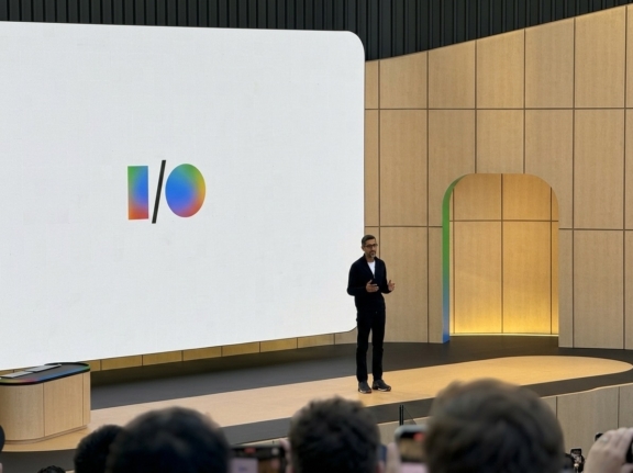 Sundar Pichai, CEO of Google, opening I/O 2026