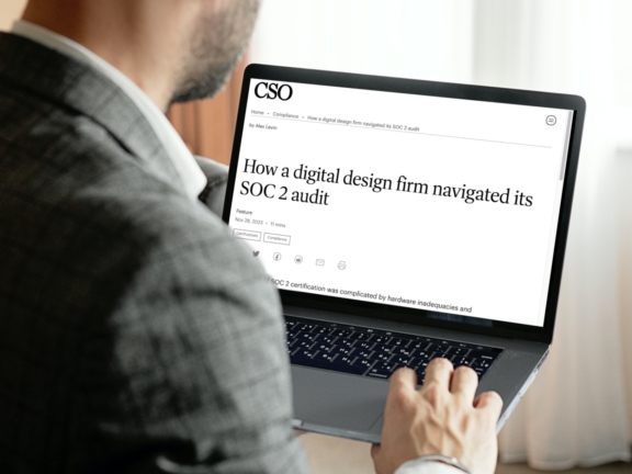 Alex Levin's Feature in CSO Magazine: Navigating Cybersecurity in Design hero image