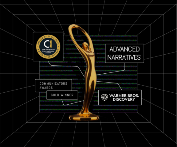 L+R Receives 2023 Communicator Award in Excellence for Warner Bros. Advanced Narratives hero image