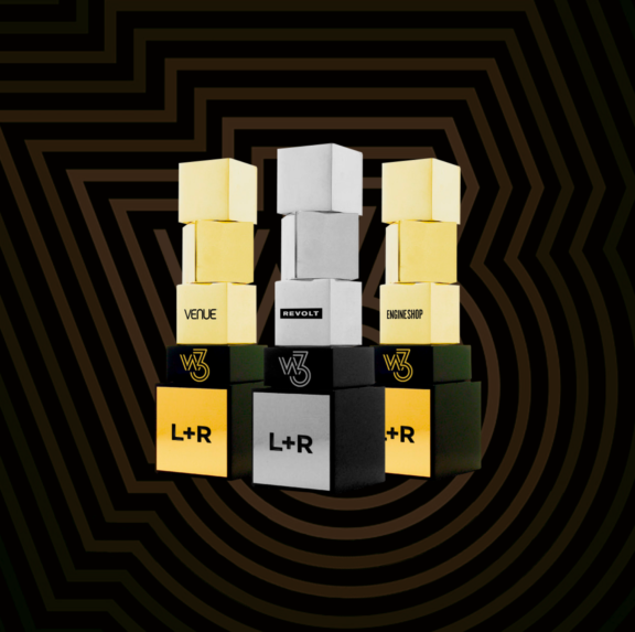 L+R takes home 7 Awards for the 2022 w3 Awards hero image