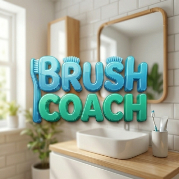 Brush Coach 3 D wordmark 202605191700 Brush Coach 3 D wordmark 202605191700