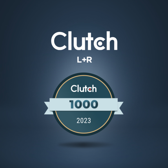 L+R named on the 2023 Clutch 1000 hero image