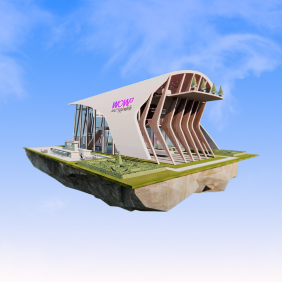 L+R conceptualizes and builds the Unstoppable Women of Web3 virtual headquarters in the metaverse hero image