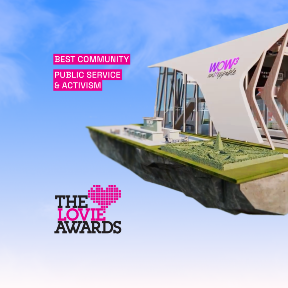 Unstoppable Women of Web3 Decentraland HQ nominated for 2022 Lovie Awards hero image