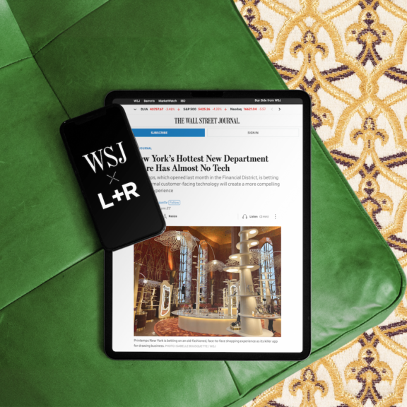 WSJ features Alex Levin on Printemps New York’s unique technology strategy hero image