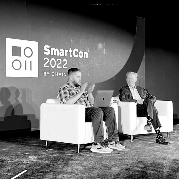 Sergey Nazarov, Co-Founder Chainlink Labs and Eric Schmidt, Former CEO Google