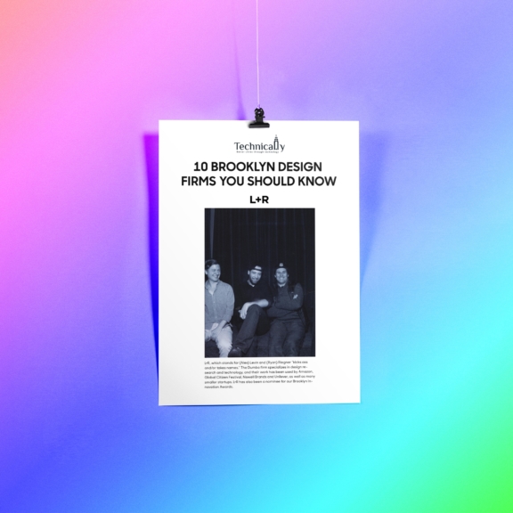 L+R named one of top “10 Brooklyn design firms you should know” hero image
