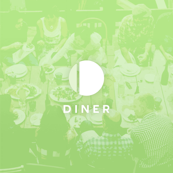 Diner App featured on HuffPost– Connect with people over meals hero image
