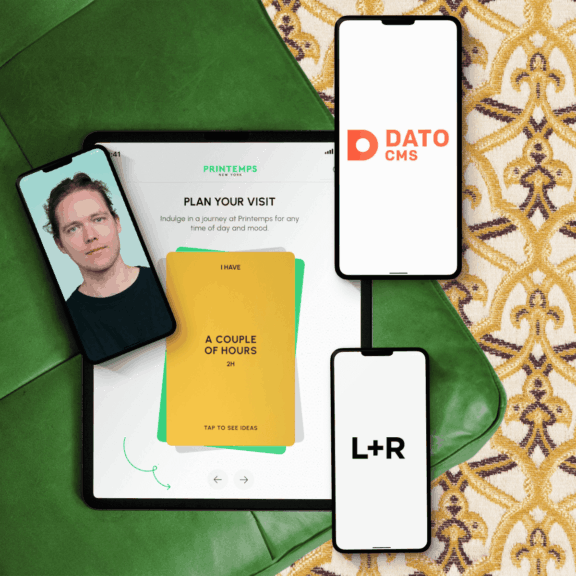 DatoCMS interviews L+R’s Max Benner on Printemps New York technology stack hero image