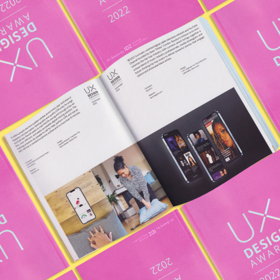 L+R published in UX Design Awards Yearbook 2022 hero image