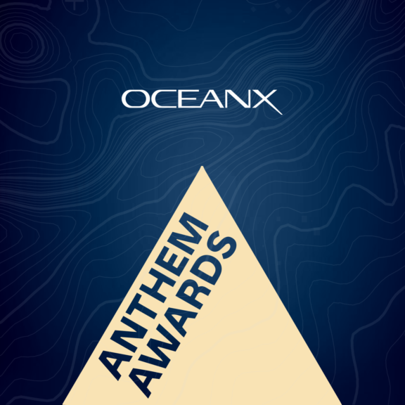 OceanX.org recognized as Anthem Awards Finalist for Digital Experience in Sustainability hero image