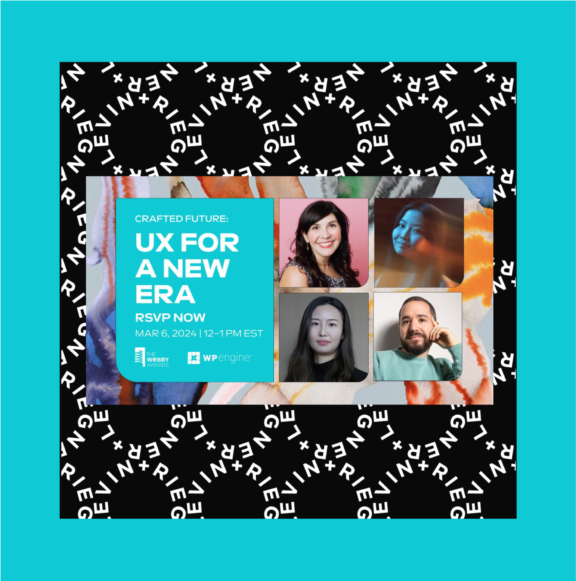 Jingxuan Yu selected as panelist for “Crafted Future: UX for a New Era” by Webby Awards & WP Engine hero image