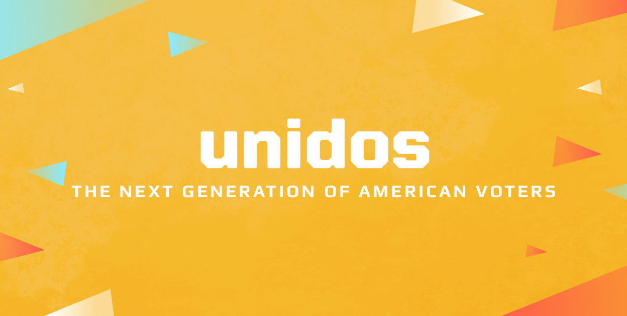 Announcing Unidos, the first mobile app uniquely designed to increase voter participation by Latino millennials