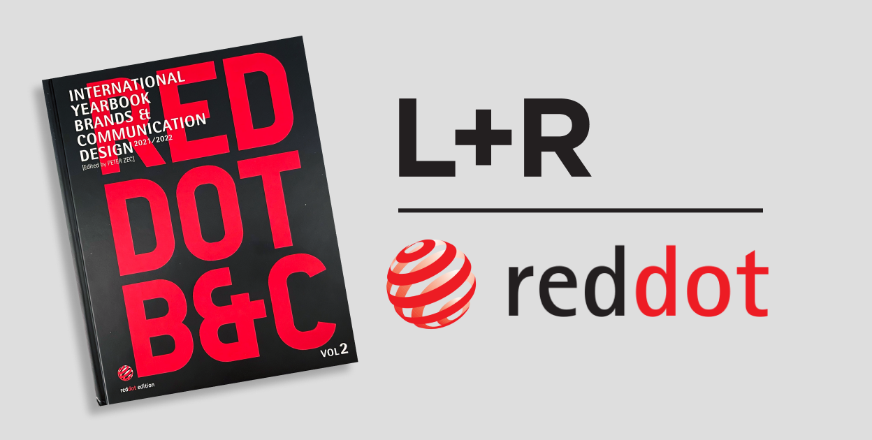 L+R Published In Red Dot International Yearbook 2021/2022