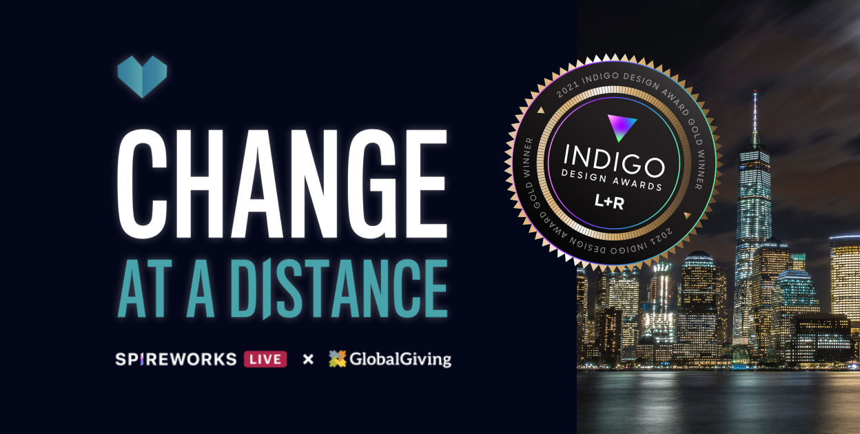 L+R wins Gold Indigo Award for Spireworks Change at a Distance program