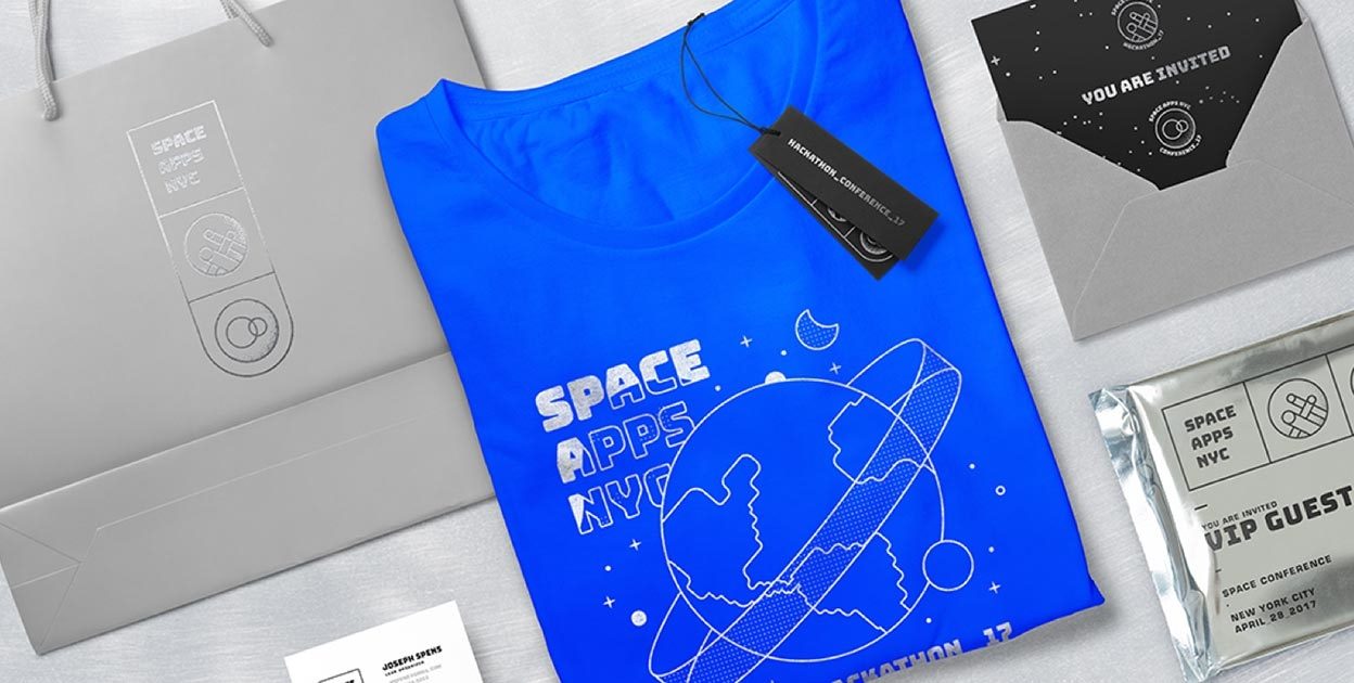 SpaceApps NYC rebrand for NASA Space Apps Challenge