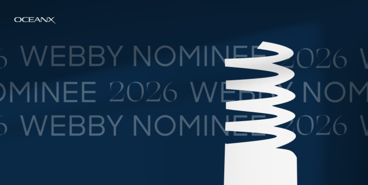 OceanX nominated for 30th Annual Webby Awards