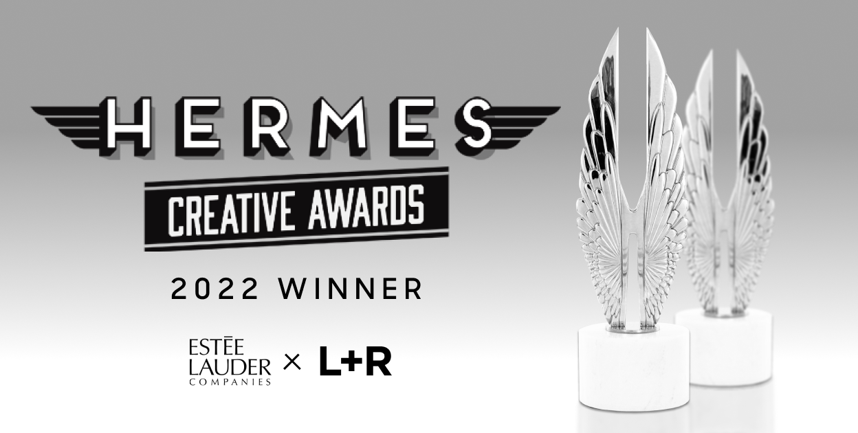 Estée Lauder Companies and L+R win 2 Platinum Hermes Creative Awards for the ELC Learning Hub