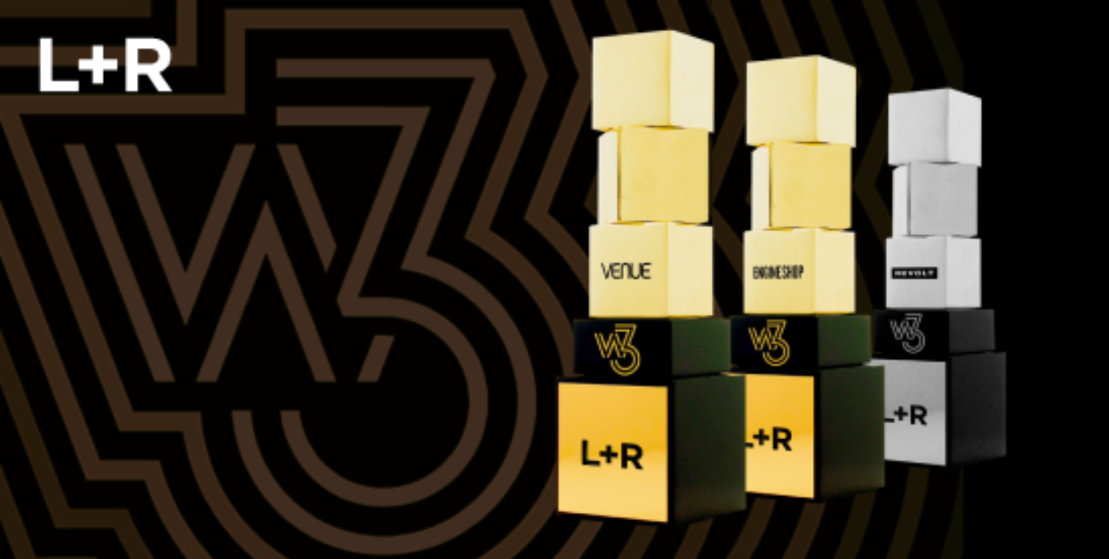 L+R takes home 7 Awards for the 2022 w3 Awards