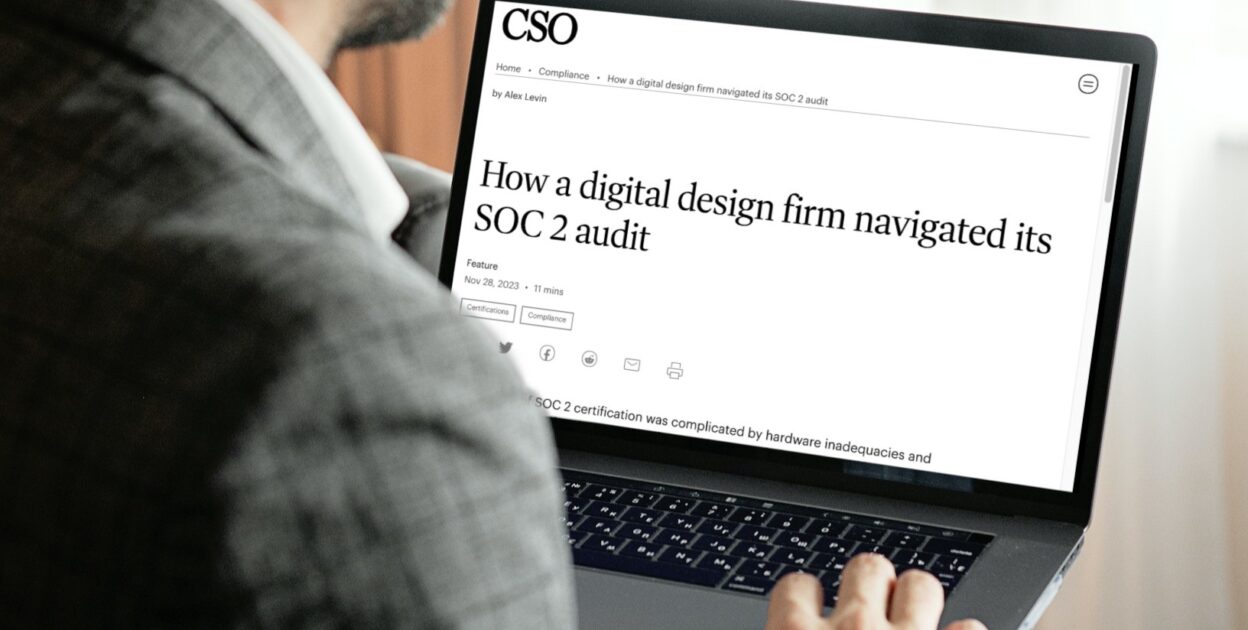 Alex Levin's Feature in CSO Magazine: Navigating Cybersecurity in Design